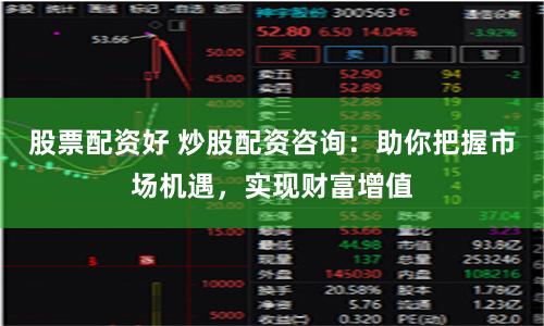 股票配资好 炒股配资咨询：助你把握市场机遇，实现财富增值